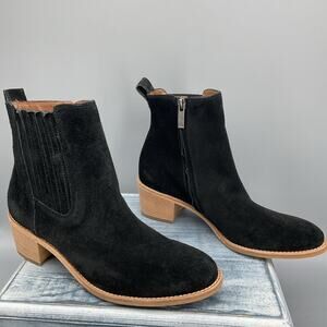 NEW Paul Green Women’s Sante Zip Ankle Bootie Black Size 7